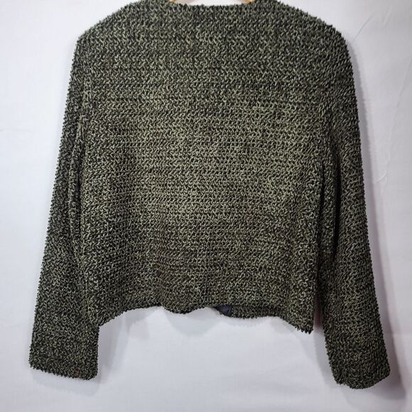 First Option Cropped button down sweater - Picture 9 of 12